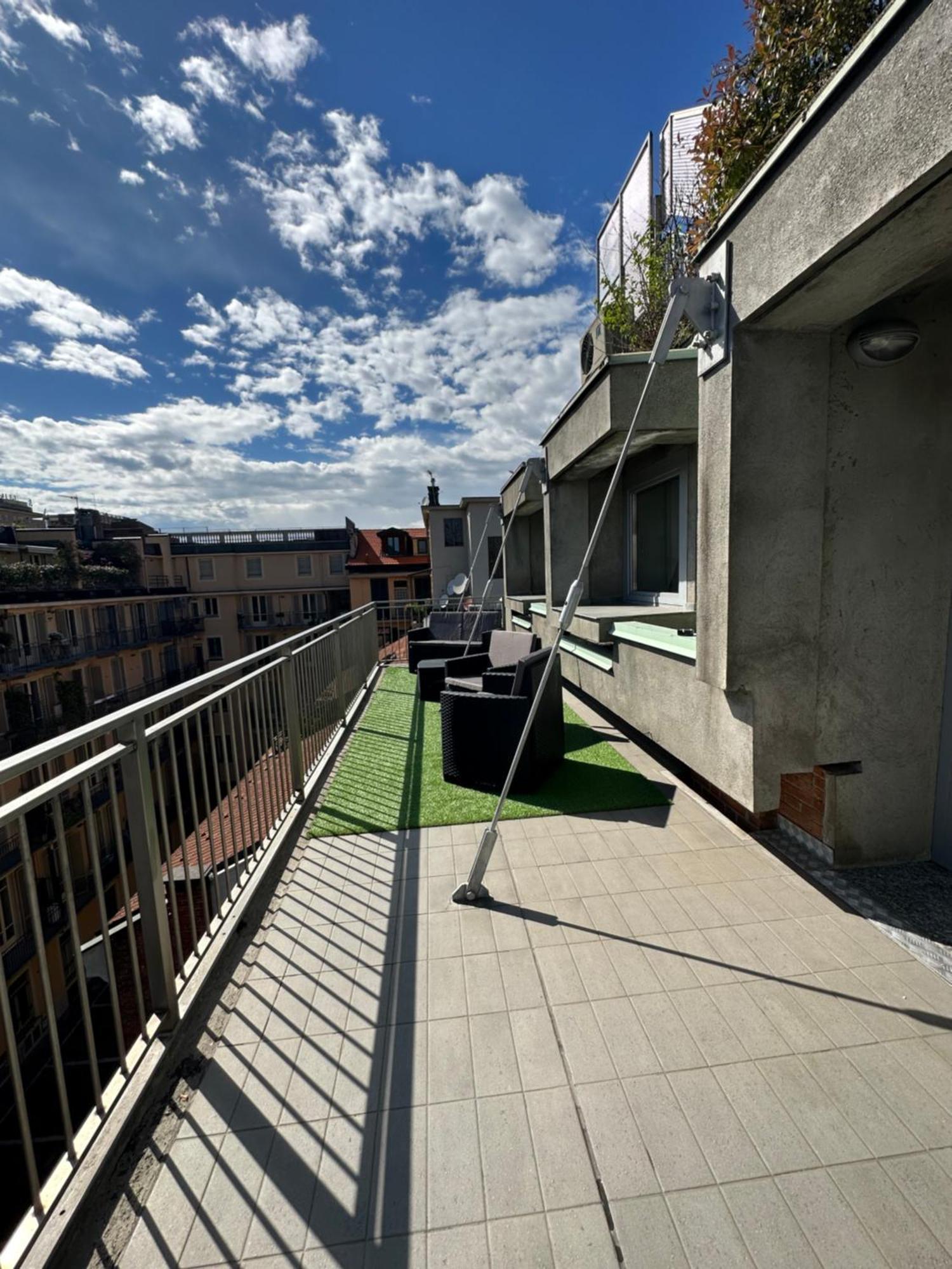 Gallery Suite The Turin Center Apartment 5 Floor, Free Garage, Big Terrace Eksteriør billede